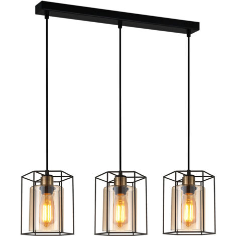 Lampada a sospensione KALULA PND789013BKAMB Italux (1/2)