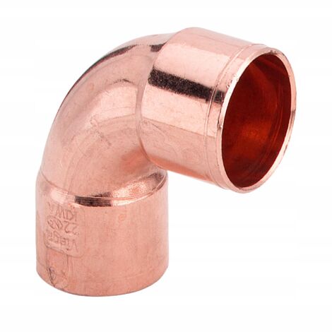 GOMITO DOPPIO IN RAME 12MM