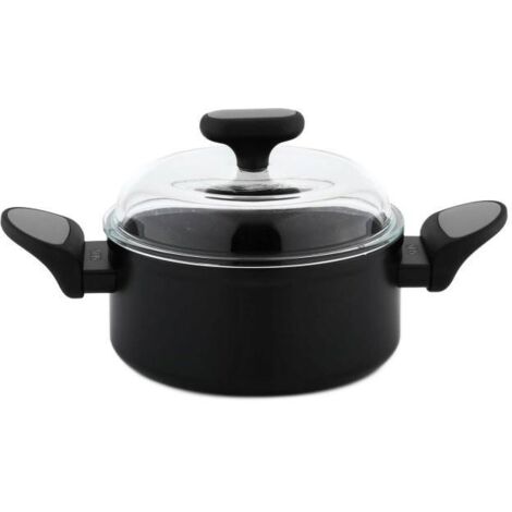Pentola tradizionale 18 cm con coperchio Salto Silver 2 l NOIS (1/5)