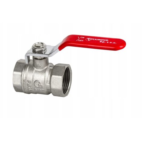 VALVOLA A SFERA 1.1/2"" STANDARD CON GHIERA GWxGW