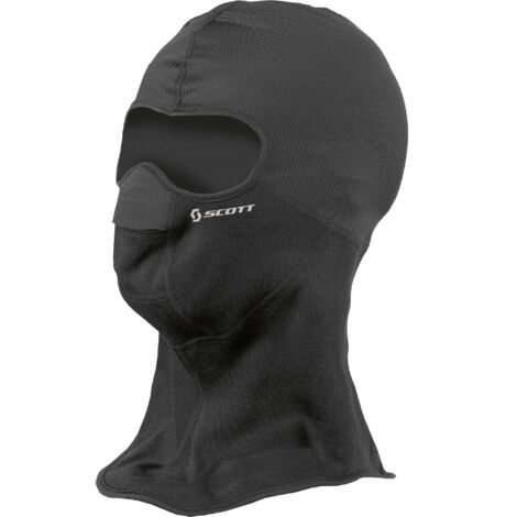 Y7404 BALACLAVA Scott Facemask Wind Warrior Hood Nero L