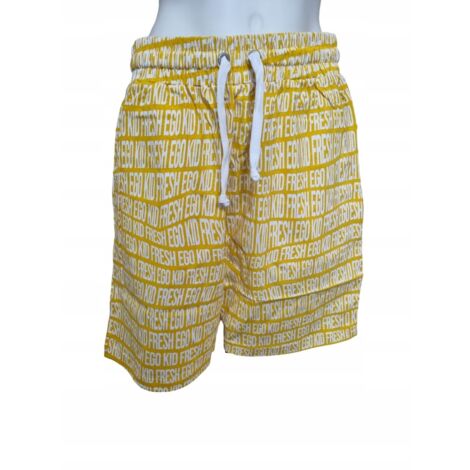 Y4019 Fresh Ego Kid OFF KEY AOP Shorts SHORTS S (1/5)