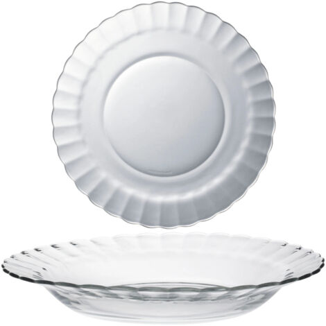 Piastra profonda trasparente Duralex PICARDIE 230 x 35 mm - set da 6 (1/3)