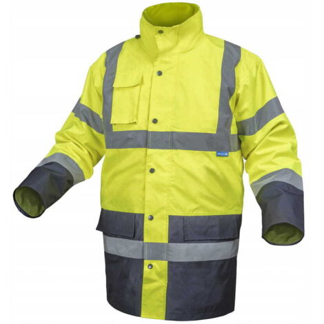 Giacca invernale HÖGERT 3 in 1 Avvertimento GIALLO - XXL (1/4)