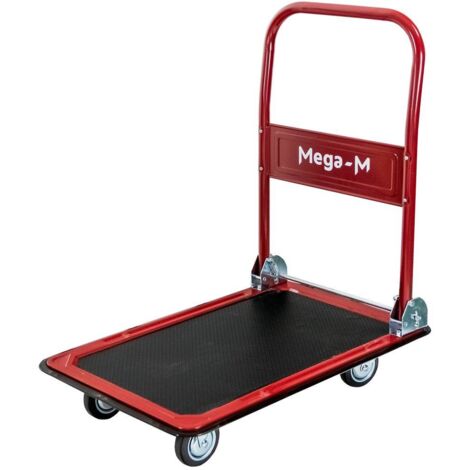 Carrello Con Piattaforma Carrello Pieghevole Per Movimentazione Carichi Da Trasporto Con Pneumatici Da 300 Kg 69616216