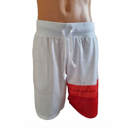 Pantaloncini da basket in rete con logo Champion Script Y4020 S/M (1/5)