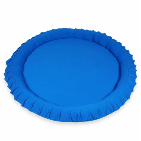 Tappetino nido 120 cm per bambini, blu (1/2)