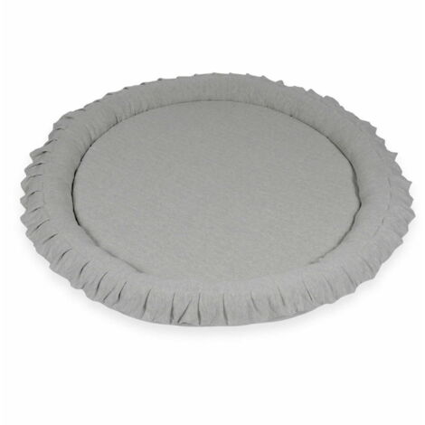 Materassino nido 120 cm per bambini, grigio chiaro (1/2)