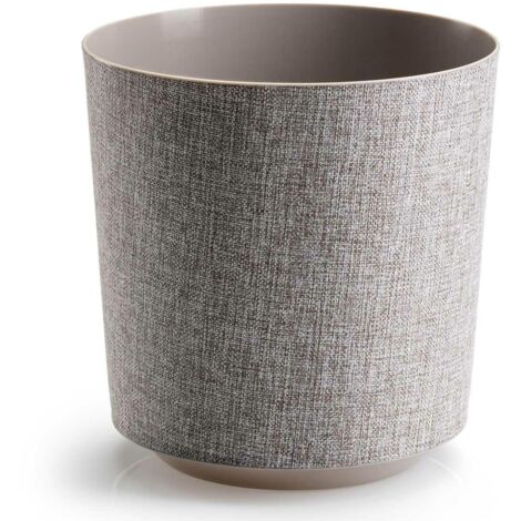 Kimmel Vaso Per Fiori In Plastica Infrangibile, Colore Limone, Diametro 12 Cm, Altezza 10 Cm, Lavabile In Lavastoviglie, Per Interni Ed Esterni - 3