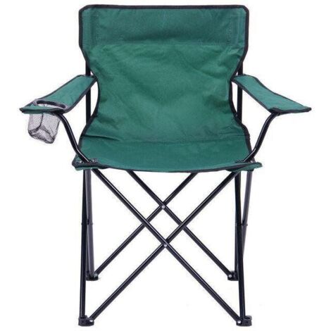 Sedia da campeggio pieghevole da giardino, verde chiaro (5046-10002) (1/5)