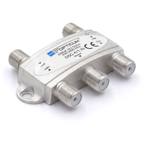 DiSEqC 4/1 OPTICUM DSG 4/1 IN interno (1/3)