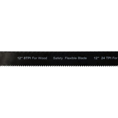 Utensile Taglio Professionale Sega Per Metalli BOOSDEN 300 Mm - Con 3 Lame Intercambiabili, Per Legno, Acciaio E PVC Sega A Lama Fissa - 10