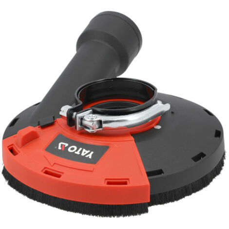 YATO, modello YT-82995, Copertura antipolvere per smerigliatrice angolare 180 mm, ideale per lavori di taglio e levigatura, strumento professionale per la protezione in ambienti polverosi. (1/2)