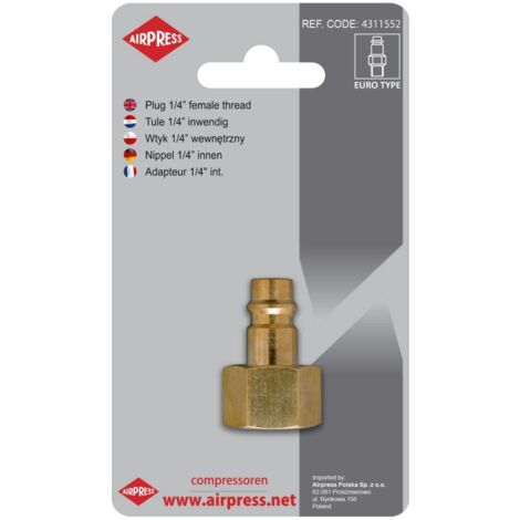 Flangia a blocco SAE con filettatura femmina 1/2" BSP 6000 PSI