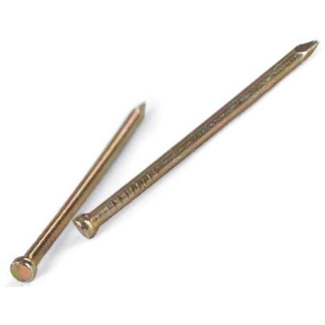 Chiodi per falegnameria ZP 2,250 mm zincati gialli - 5,0 kg - 901 502,2 Z