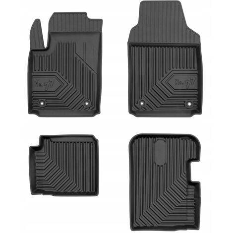 Tappetini Tappeti Gomma Su Misura Set 4 Pz Fiat 500 Da 2007 Ford Ka