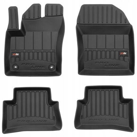 TAPPETINI IN GOMMA E ZERBINI PER PORTE Toyota C-HR 1 2016-2023 3D TROUGH (1/5)
