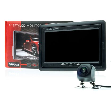 Kit Telecamera Per Retromarcia Con Monitor LCD 7'' E Telecamera CCD 18mm Per Mercedes Sprinter W906 E VW Crafter (2007-2015), Visione Notturna IP67