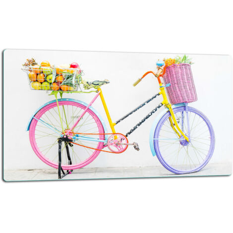 Tagliere in vetro 52x30 bicicletta (1/5)