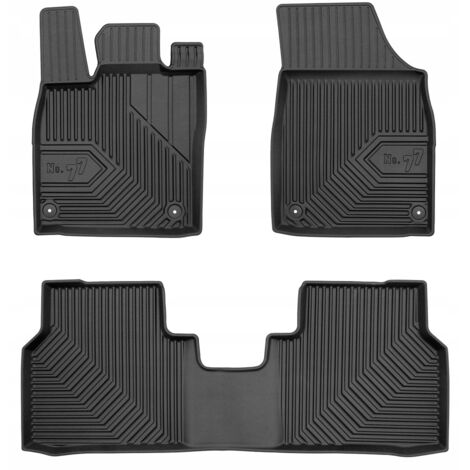 Set Di Tappetini In Gomma Su Misura Per Skoda Kamiq E Scala (dal 2019) – Bordi Alti 15 Mm, Antiscivolo, Rinforzo Pedali - 2