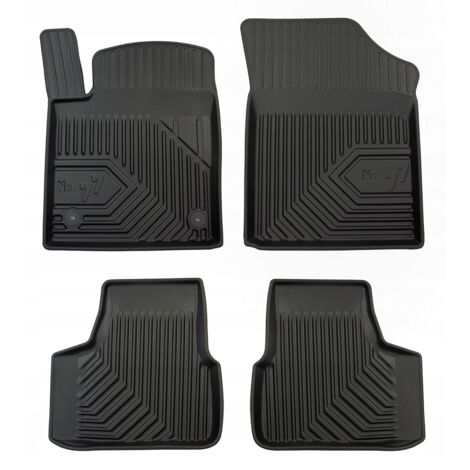 TAPPETI IN GOMMA SKODA Citigo 2011-2019 TROUGH 77 (1/5)