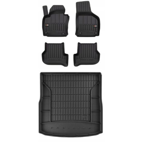 SET tappetini in gomma 3D VW Golf 6 Kombi 2008-2012 (1/5)