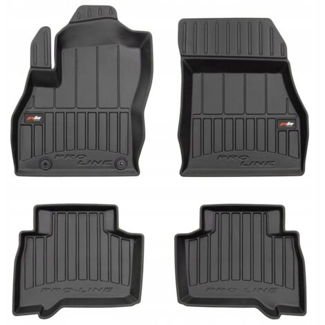 TAPPETINI IN GOMMA E ZERBINI PER FIAT Fiorino dal 2007 - 3D TROUGH (1/5)