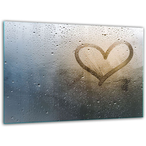 Taglio di vetro tagliere temperato 30x22 cuore (1/5)