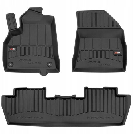 TAPPETINI IN GOMMA E ZERBINI PER PORTE PEUGEOT 5008 1 2009-2017 3D TROUGH (1/5)