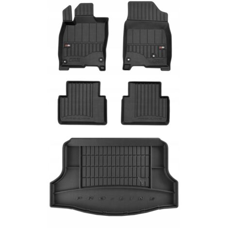 SET tappetini in gomma 3D per Honda Civic 10 Hatchback dal 2017- (1/5)