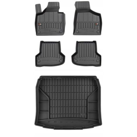 SET 3D Tappetini e tappetino per bagagliaio Audi A3 8P Hatchback 2003-2013 (1/5)