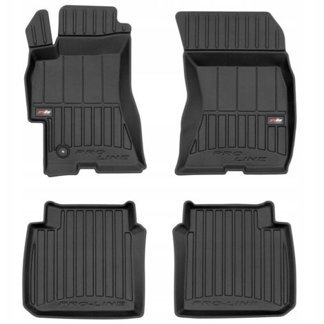 TAPPETINI IN GOMMA E ZERBINI PER PORTE SUBARU LEGACY 4 2003-2009 3D TROUGH (1/5)