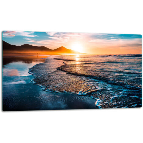 Tagliere in vetro 52x30 mare (1/5)