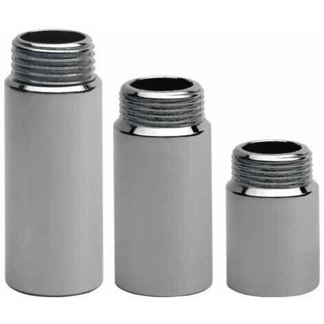 Prolunga in ottone cromato da 3/8" (15 mm) (1/2)
