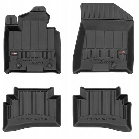 Tappetini Invernali In Gomma Per Hyundai Tucson III (2015) - Set 4 Pezzi - Anti-scivolo - Prodotto In UE - 2