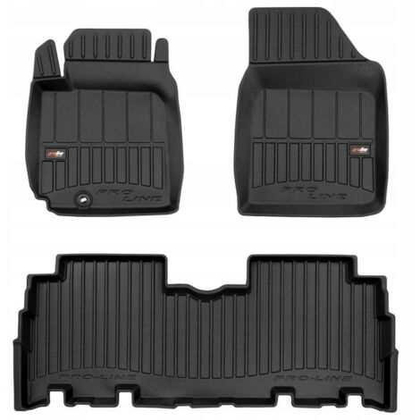 TAPPETINI IN GOMMA E TAPPETINI PER PORTE TOYOTA YARIS VERSO 1999-2005 3D TRUTH