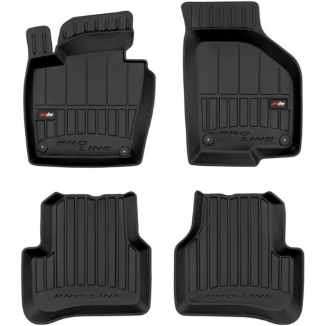 TAPPETINI IN GOMMA E ZERBINI PER VW Passat CC 2008-2012 3D TROUGH (1/5)