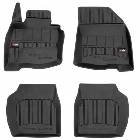 TAPPETINI IN GOMMA E ZERBINI PER HONDA Civic 8 HB 2006-2011 3D TROUGH (1/5)