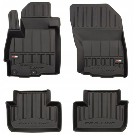 TAPPETINI IN GOMMA E ZERBINI PER PORTE MITSUBISHI ASX 2010-2022 3D TROUGH (1/5)
