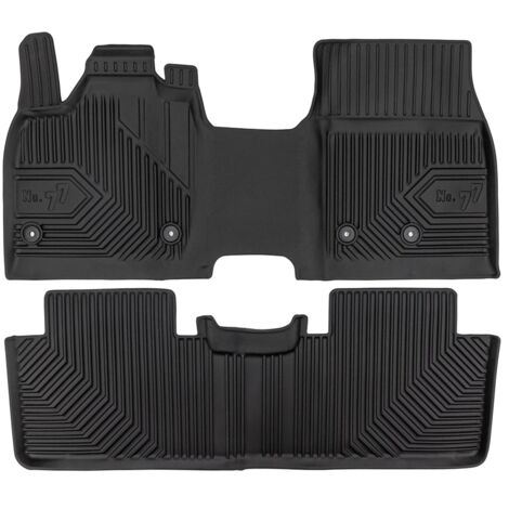 Tappetini Gomma Su Misura Per MG 4 EV Electric (2022+) - Set 4 Pezzi, Nero, Inodori, Antiscivolo