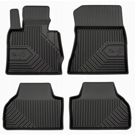 M MOTOS Beige auto-vloermatten van rubber voor BMW X4 (F26) 2014-2018 Maak uw reis comfortabeler met antislip automatten - vloermatten voor alle weersomstandigheden, bescherming tegen vuil