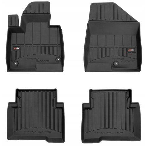 TAPPETINI, ZERBINI PER PORTE, TAPPETINI IN GOMMA PER PORTE HYUNDAI SANTA Fe 3 2012-2018, 3D TROUGH (1/5)