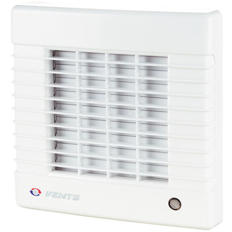 Ventilatore da parete con serranda MA 125 mm, versione con umidostato