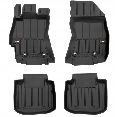 TAPPETINI IN GOMMA E ZERBINI PER PORTIERE SUBARU OUTBACK 5 2014-2019 3D TROUGH (1/5)