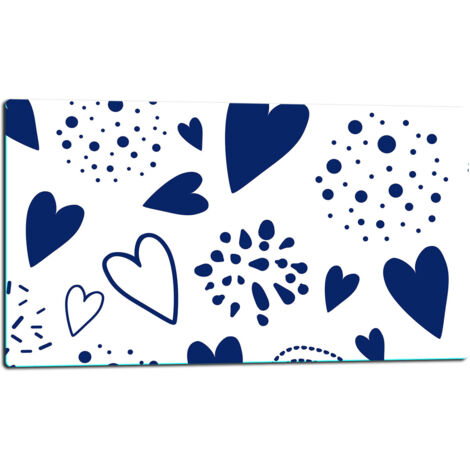 Tagliere di vetro 52x30 cuore