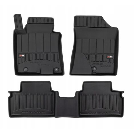 Element tappetini in Gomma 3D Premium su Misura Adatti per Mazda CX-3, MK 1 (I), 2015->, Fuoristrada 5 Porte, 4 Pezzi