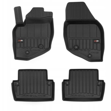 TAPPETINI IN GOMMA E ZERBINI PER PORTE VOLVO V70 2 1999-2007 3D TROUGH (1/5)