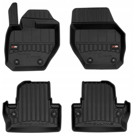TAPPETINI IN GOMMA E ZERBINI PER PORTE VOLVO S60 2 2010-2018 3D TROUGH (1/5)