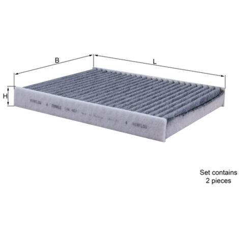 FILTRO ABITACOLO LAK467S KNECHT (1/2)