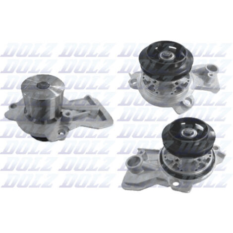 Pompa Acqua Dolz C129 – Compatibile Con Ford Fiesta, Focus, C-MAX, Citroën C4 E Molti Altri – Codice OE 11517805992 E Equivalenti